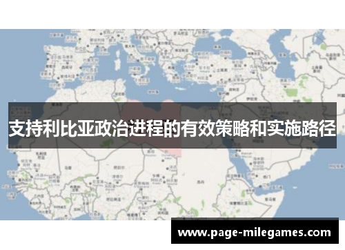 支持利比亚政治进程的有效策略和实施路径