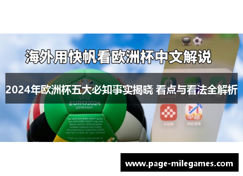2024年欧洲杯五大必知事实揭晓 看点与看法全解析