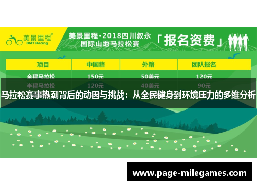 马拉松赛事热潮背后的动因与挑战:从全民健身到环境压力的多维分析 马拉松赛事热潮背后的动因与挑战:从全民健身到环境压力的多维分析